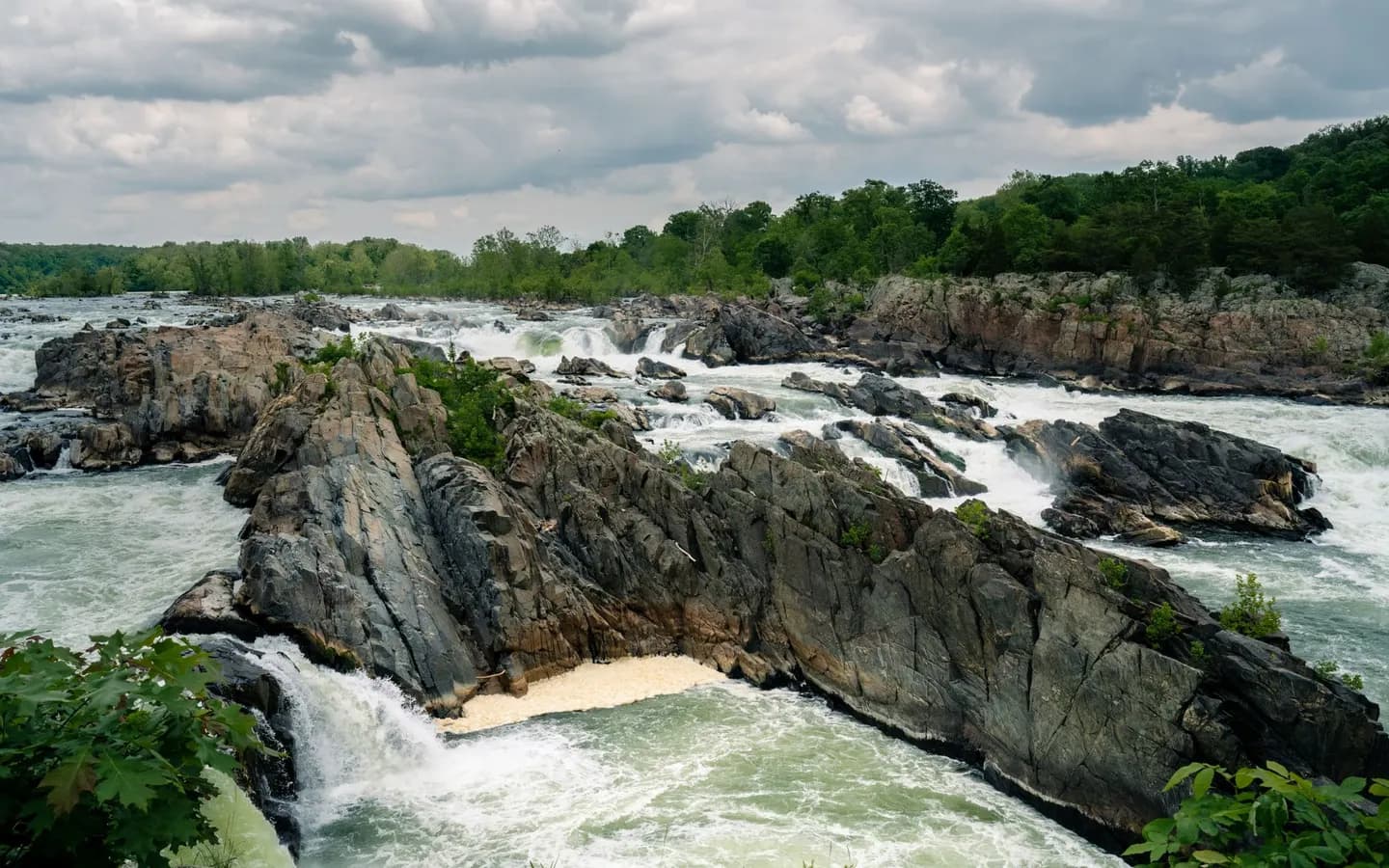 Rapids at Great Falls Park, near McLean, Virginia