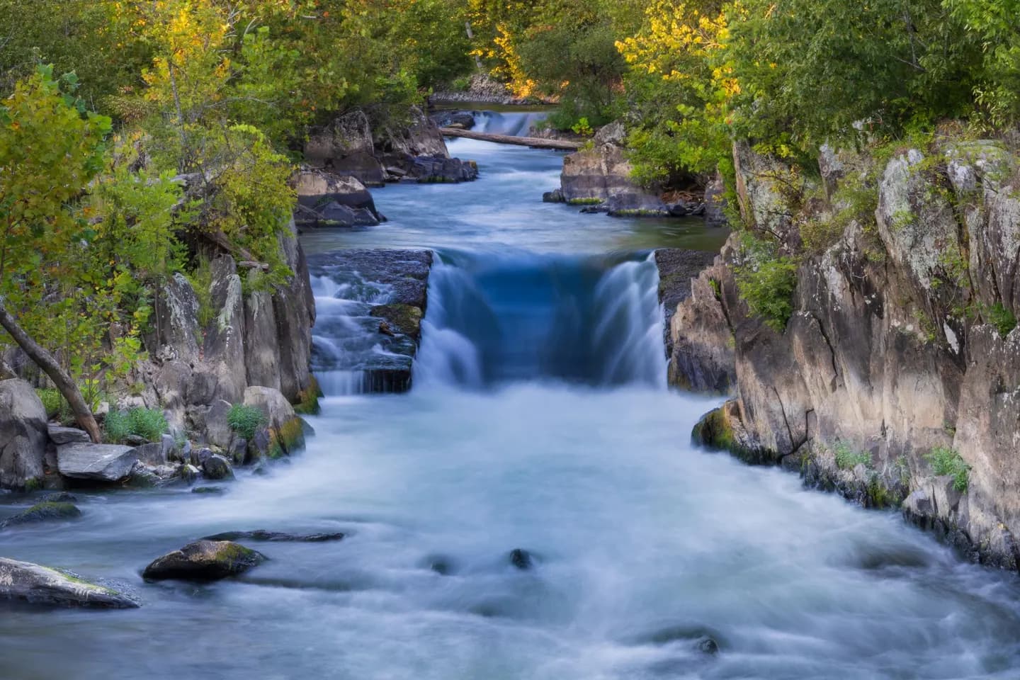 Falls on the river at Potomac, Maryland